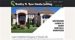 Desktop Screenshot of omahasoddingandgrading.com